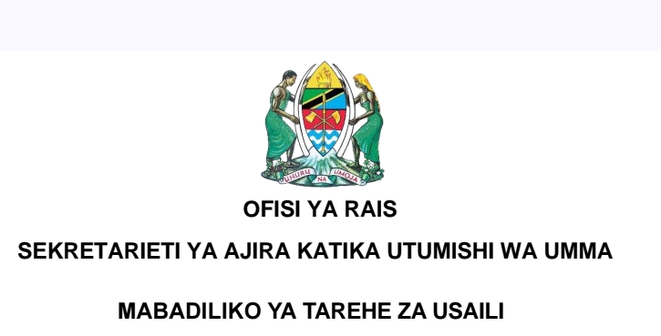 MABADILIKO ya tarehe Za Usaili NAOT, NACTVET na DIT